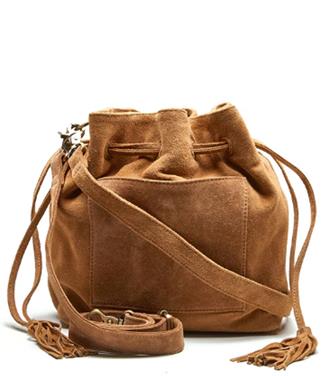 Chabo Suede posse pouch