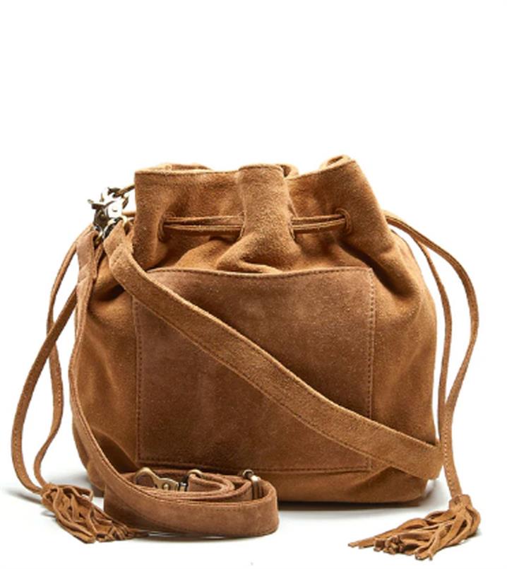 Chabo Suede posse pouch