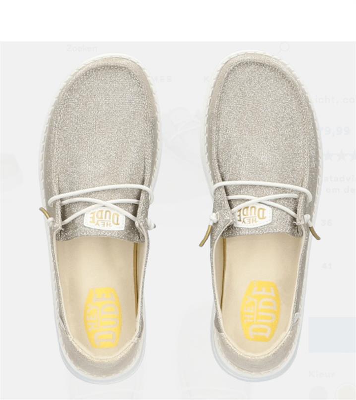 Hey Dude Wendy metallic sparkle