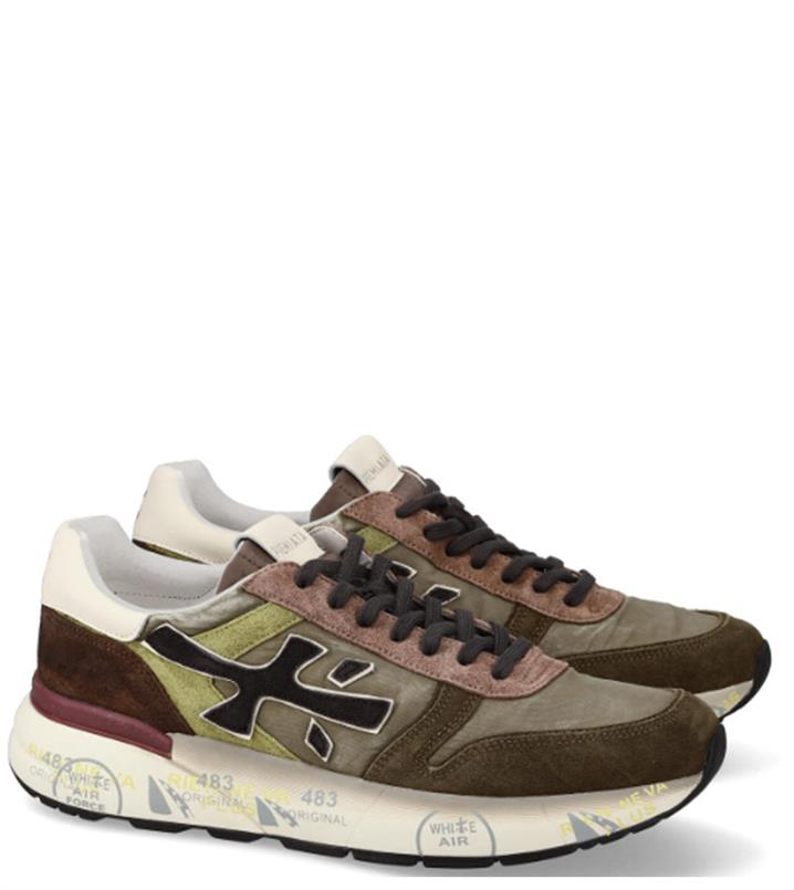 Premiata Mick 7717 multi groen