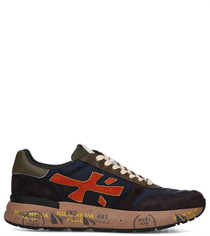 Premiata Mick 7721 multi blauw