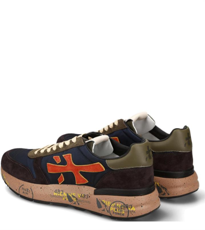 Premiata Mick 7721 multi blauw